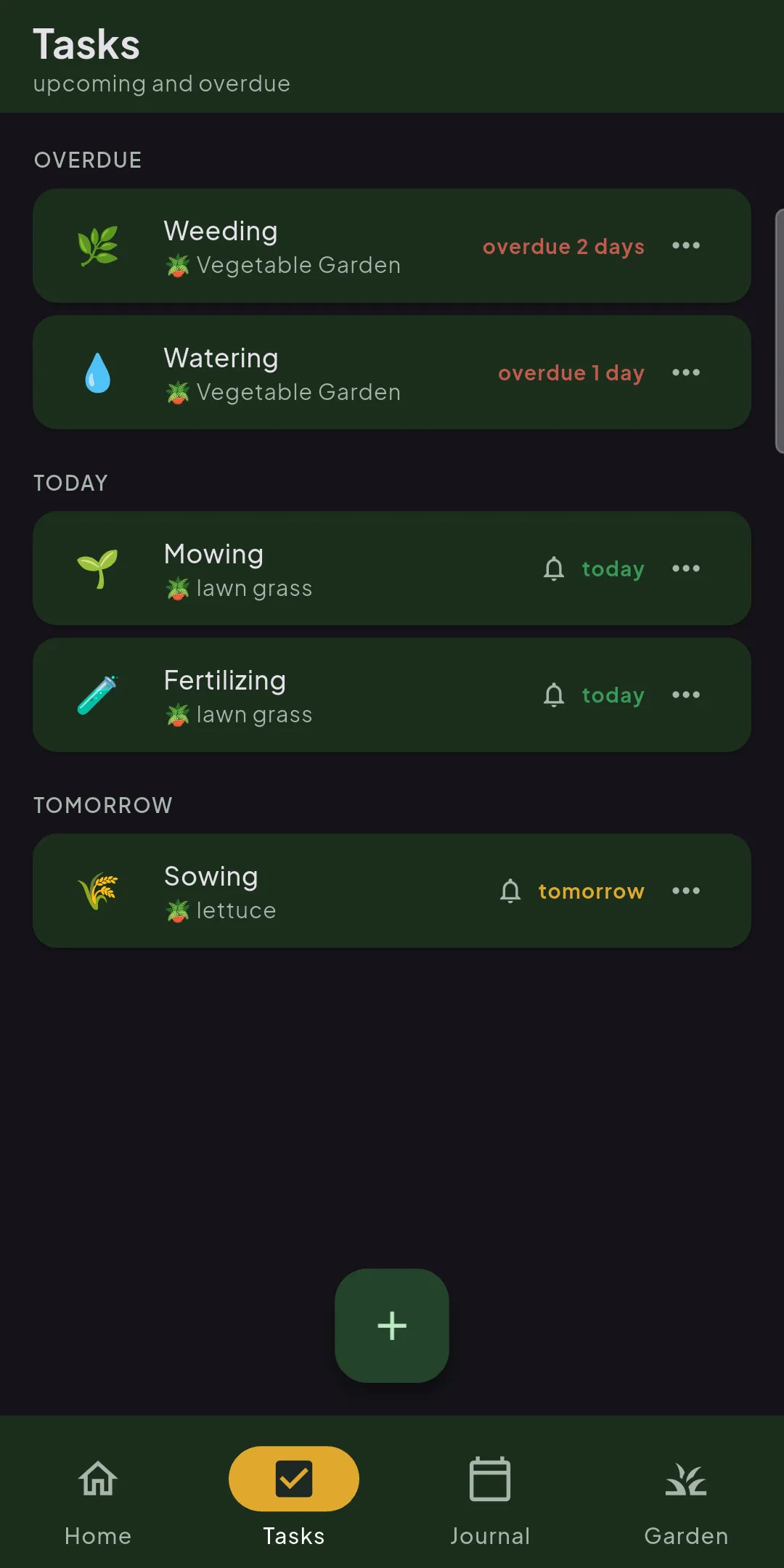 Tasks