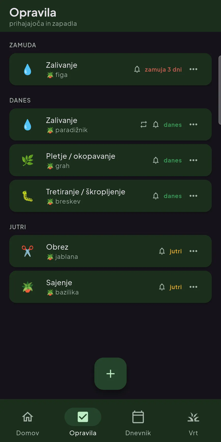 Opravila