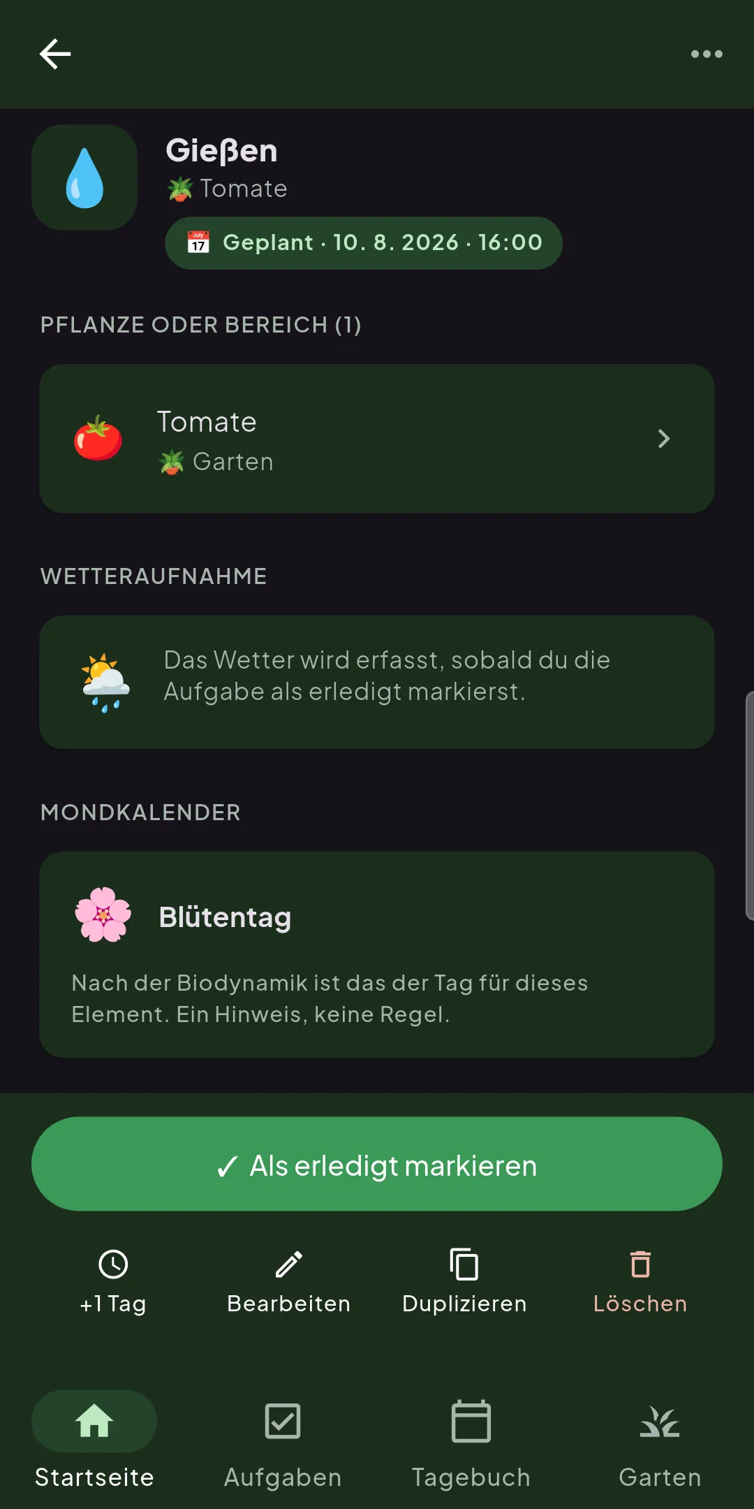 Bei deinen Aufgaben