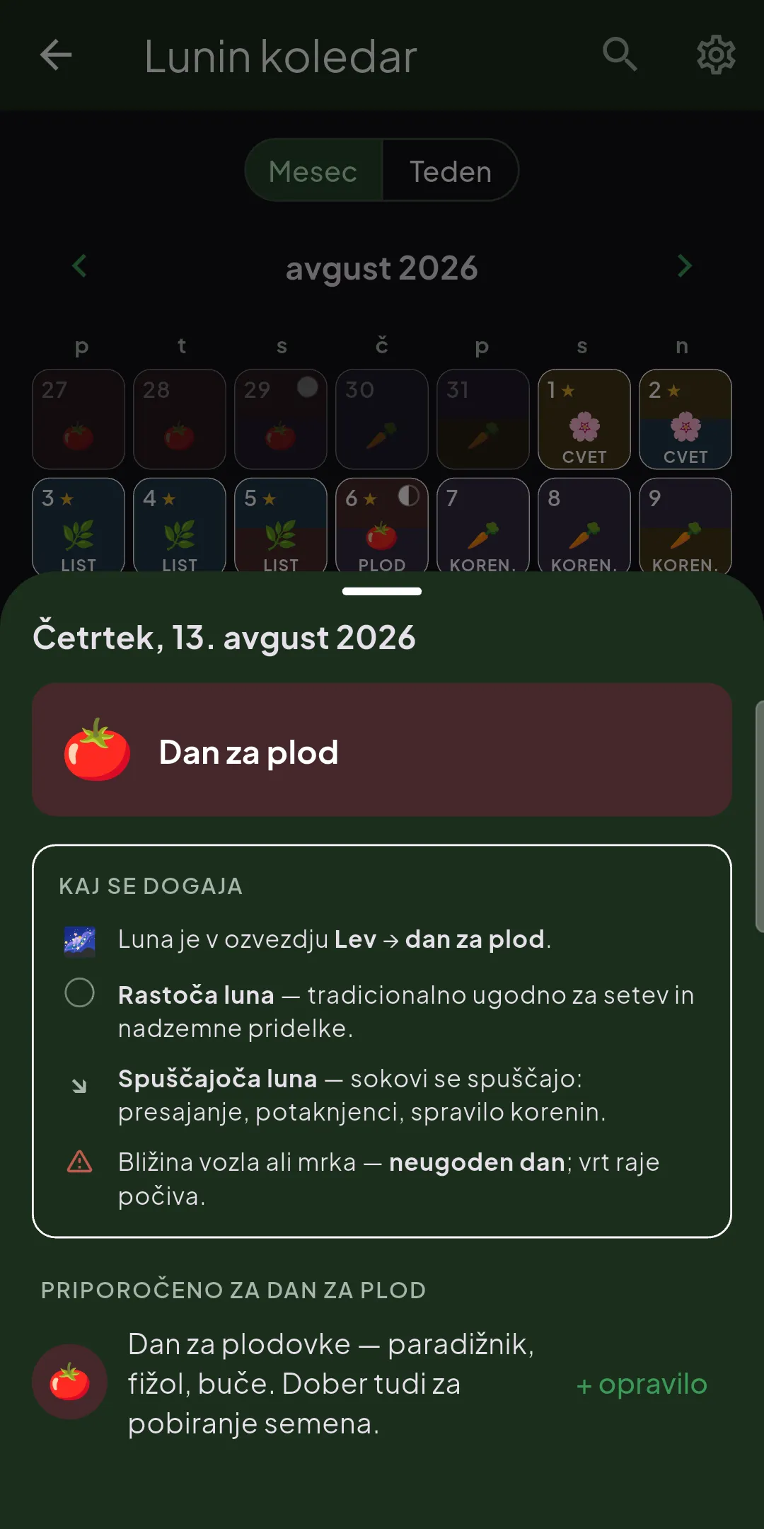Podrobnosti dneva